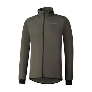 SHIMANO Kerékpáros dzseki béléssel - FURANO WARM - szürke kép