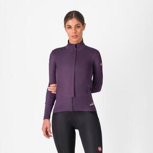 CASTELLI Kerékpáros dzseki béléssel - PERFETTO AIR W - lila kép