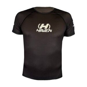 HAVEN Rövid ujjú kerékpáros póló - DRY2SKIN KID - fekete kép