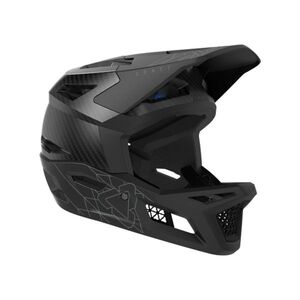 LEATT Kerékpáros sisak - MTB GRAVITY 6.0 CARBON - fekete kép