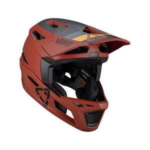 LEATT Kerékpáros sisak - MTB GRAVITY 4.0 - piros kép