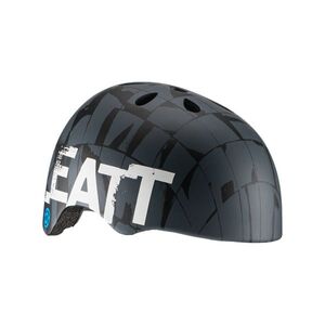 LEATT Kerékpáros sisak - MTB URBAN 1.0 JUNIOR - fekete/fehér kép