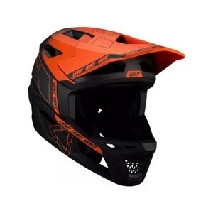 LEATT Kerékpáros sisak - MTB GRAVITY 6.0 CARBON - piros/fekete kép