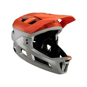 LEATT Kerékpáros sisak - MTB ENDURO 3.0 - piros/szürke kép