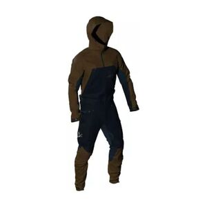 LEATT Kerékpáros overall - MONO SUIT MTB HYDRADRI 5.0 - barna/fekete kép