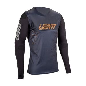 LEATT Hosszú ujjú kerékpáros mez nyári - MTB GRAVITY 5.0 - fekete kép