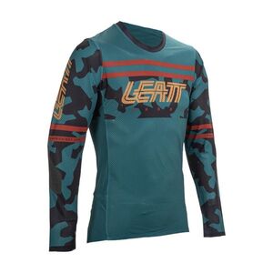 LEATT Hosszú ujjú kerékpáros mez nyári - MTB GRAVITY 4.0 - lila kép