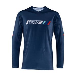 LEATT Hosszú ujjú kerékpáros mez nyári - MTB ENDURO 4.0 - kék kép