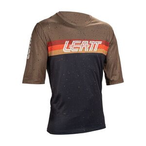 LEATT Rövid ujjú kerékpáros mez - MTB ENDURO 3.0 - fekete kép