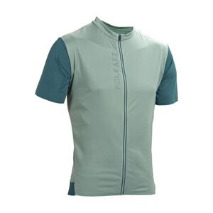 LEATT Rövid ujjú kerékpáros mez - MTB TRAIL 3.0 - zöld kép