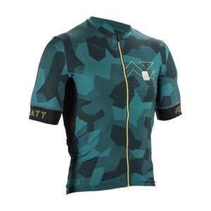 LEATT Rövid ujjú kerékpáros mez - MTB ENDURANCE 5.0 - zöld kép