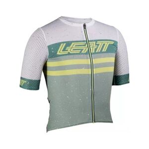 LEATT Rövid ujjú kerékpáros mez - MTB ENDURANCE 6.0 W - zöld kép