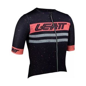 LEATT Rövid ujjú kerékpáros mez - MTB ENDURANCE 6.0 W - fekete kép