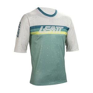 LEATT Rövid ujjú kerékpáros mez - MTB ENDURO 3.0 - zöld kép