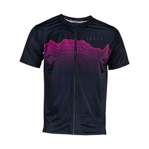LEATT Rövid ujjú kerékpáros mez - MTB TRAIL 3.0 - fekete kép