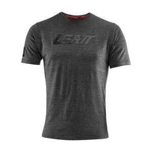 LEATT Rövid ujjú kerékpáros póló - PREMIUM - fekete kép