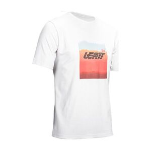 LEATT Rövid ujjú kerékpáros póló - CORE - fehér kép