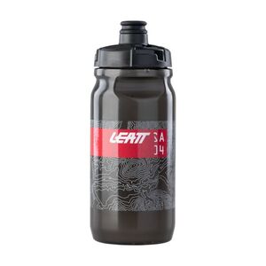 LEATT Kerékpáros palack vízre - DUOVALVE 600ML - fekete kép