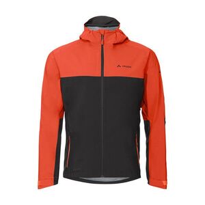 VAUDE vízálló kabát - MOAB RAIN - piros/fekete kép