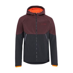VAUDE Kerékpáros szélálló dzseki - QIMSA SOFTSHELL - bordó/fekete kép
