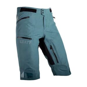 LEATT Rövid kerékpáros nadrág kantár nélkül - MTB HYDRADRI 5.0 - zöld kép
