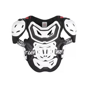 LEATT hát- és mellkasvédő - CHEST PROTECTOR 5.5 PRO HD - fehér kép