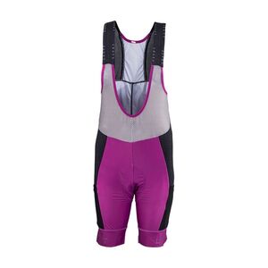 LEATT Rövid kerékpáros nadrág kantárral - BIB MTB ENDURANCE 5.0 W - lila kép