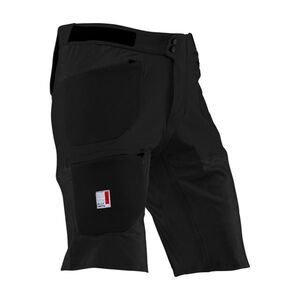 LEATT Rövid kerékpáros nadrág kantár nélkül - MTB ALLMOUNTAIN 3.0 - fekete kép