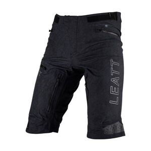 LEATT Rövid kerékpáros nadrág kantár nélkül - MTB HYDRADRI 5.0 - fekete kép
