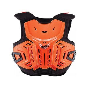 LEATT hát- és mellkasvédő - CHEST PROTECTOR 4.5 JUNIOR - narancssárga kép