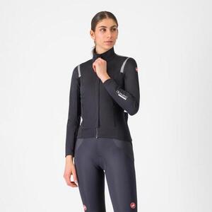 CASTELLI Kerékpáros dzseki béléssel - PERFETTO ROS 3 W - fekete kép