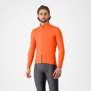 CASTELLI Kerékpáros dzseki béléssel - PERFETTO AIR - narancssárga kép