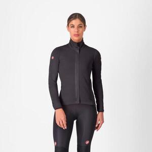 CASTELLI Kerékpáros dzseki béléssel - ALPHA 150 W - fekete kép