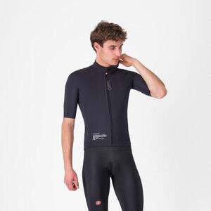 CASTELLI Kerékpáros szélálló dzseki - DO.DI.CI. SHORT SLEEVE - fekete kép