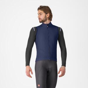 CASTELLI Kerékpáros mellény - PERFETTO AIR - kék kép