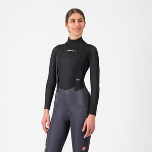 CASTELLI Hosszú ujjú kerékpáros póló - FLANDERS 2 WARM W - fekete kép
