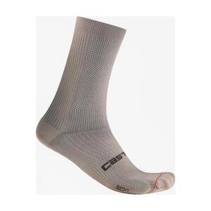 CASTELLI Klasszikus kerékpáros zokni - ESPRESSO 18 - szürke kép