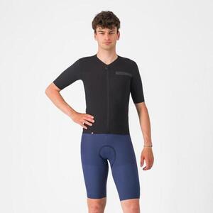CASTELLI Rövid kerékpáros nadrág kantárral - PREMIO EVO - kék kép