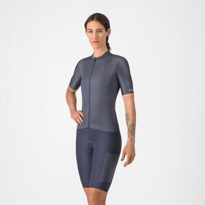 CASTELLI Rövid kerékpáros nadrág kantárral - UNLIMITED ENDURANCE W DT - kék kép