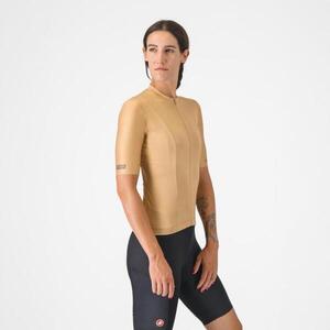 CASTELLI Rövid ujjú kerékpáros mez - UNLIMITED W - barna kép