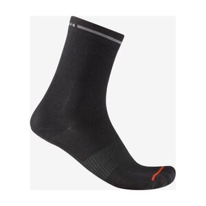 CASTELLI Klasszikus kerékpáros zokni - PREMIO EVO W 12 - fekete kép