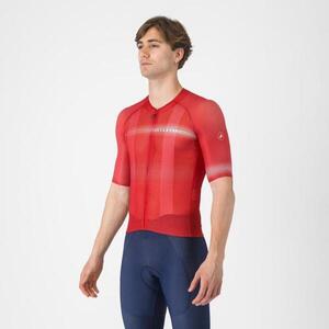 CASTELLI Rövid ujjú kerékpáros mez - CLIMBER´S A/C - piros kép