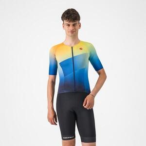 CASTELLI Rövid kerékpáros nadrág kantár nélkül - TRI SHORT - fekete kép