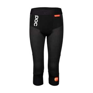 POC Kerékpáros alsónadrág - RESISTANCE LAYER TIGHTS JR - fekete/narancssárga kép