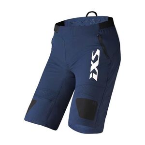 IXS Rövid kerékpáros nadrág kantár nélkül - TRIGGER 1.0 - kék kép