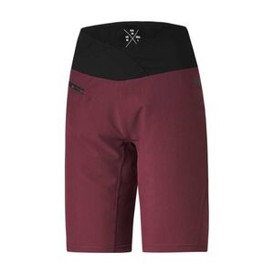 IXS Rövid kerékpáros nadrág kantár nélkül - FLOW LITE 1.0 W - piros kép
