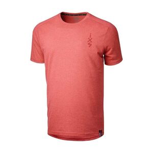 IXS Rövid ujjú kerékpáros póló - FLOW 1.0 TECH TEE - piros kép
