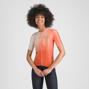 SPORTFUL Rövid ujjú kerékpáros mez - LIGHT W - rózsaszín kép