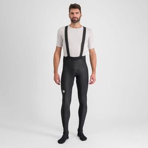 SPORTFUL Hosszú kerékpáros nadrág kantárral - BODYFIT PRO - fekete kép