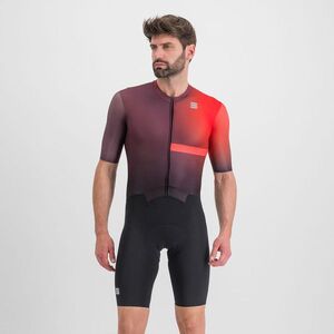 SPORTFUL Kerékpáros overall - BOMBER - fekete/lila kép